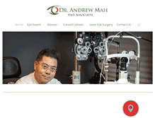 Tablet Screenshot of oshawaoptometrist.com